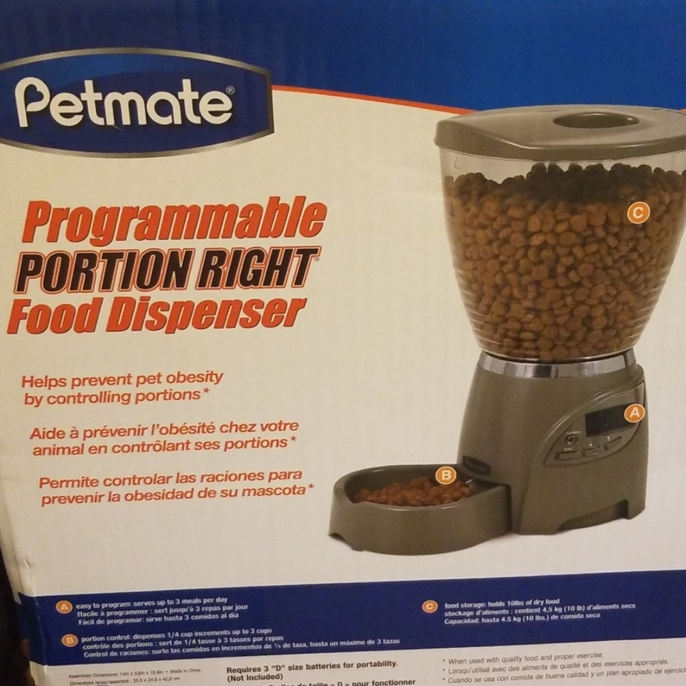 Programmable Dog and Cat Feeder